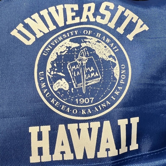 ✨ 🌈 Vintage “University of Hawaii” campus backpack. Fair - Picture 2 of 9